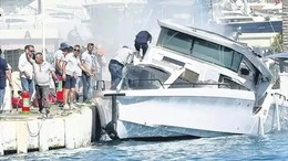 Patlayan lüks teknenin sahibi bakın kim çıktı!