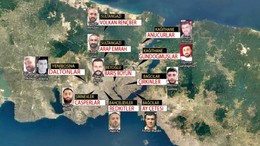 İstanbul'un çete haritası ortaya çıktı!