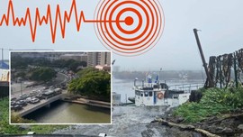 Rusya'daki 8,8'lik deprem sonrası tsunami!