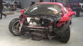 Kazayla gündem olan Ferrari'yi bakın kim satın aldı