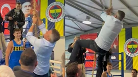 61'lik Sadettin Saran şov yaptı