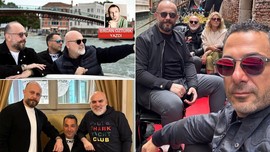 Paralar İBB'den tatil Murat Kapki'den… Dostlarını İtalya turuna çıkarmış!