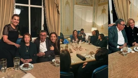 Aydın Doğan ve eşinden 'özel' gece