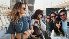 Ünlü ailenin 'F1' heyecanı!