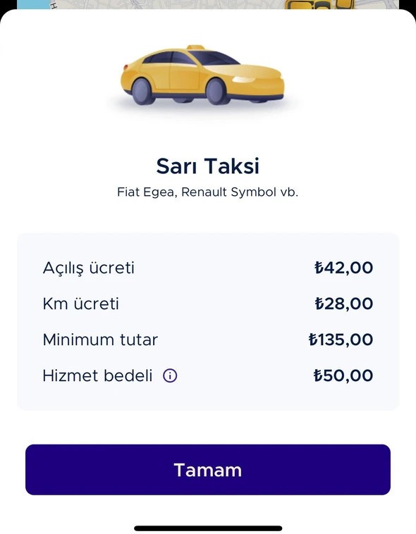 Taksi ücretlerine 'BiTaksi' zammı! - Resim : 1