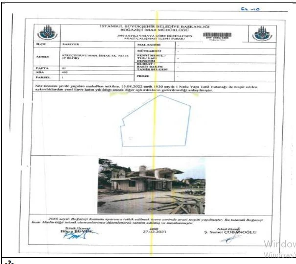 Harita mühendisinden ''Cafer Mahiroğlu'' itirafları! Villa fazlalıkları göstermelik yıkıldı - Resim : 2