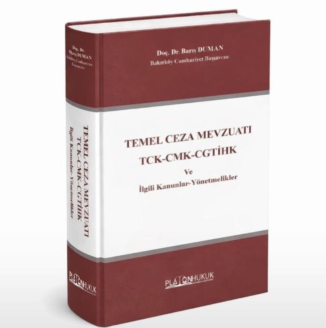 Bakırk&ouml;y Başsavcısı Barış Duman&rsquo;dan hukuk d&uuml;nyasına tek ciltlik rehber - Resim : 1