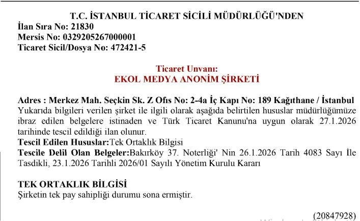 Ekol TV&rsquo;de tesad&uuml;fler zinciri! Emrah Doğru&rsquo;nun pay ortaklığı sona erdi! - Resim : 3