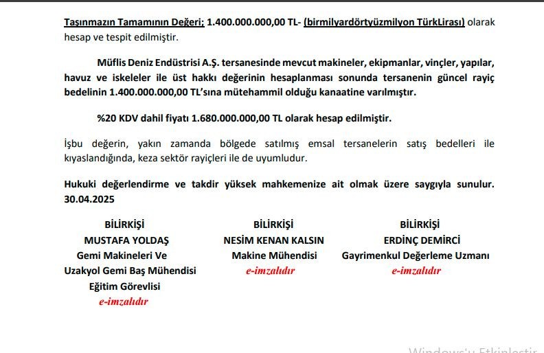 Banka ve bilirkişilere şok suçlama! "Tersanemi haraç-mezat satıyorlar!" - Resim : 2