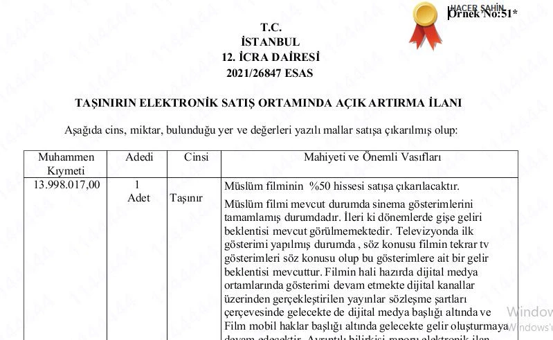 Yapımcı Mustafa Uslu’ya bir şok daha! Müslüm’ün yüzde 50 hissesi satışa çıktı! - Resim : 2