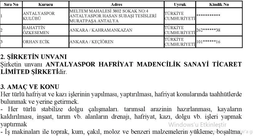 Çete dosyasından Kasımpaşa yönetimine! Antalyaspor milyarlık hafriyat vurguna alet edildi - Resim : 9