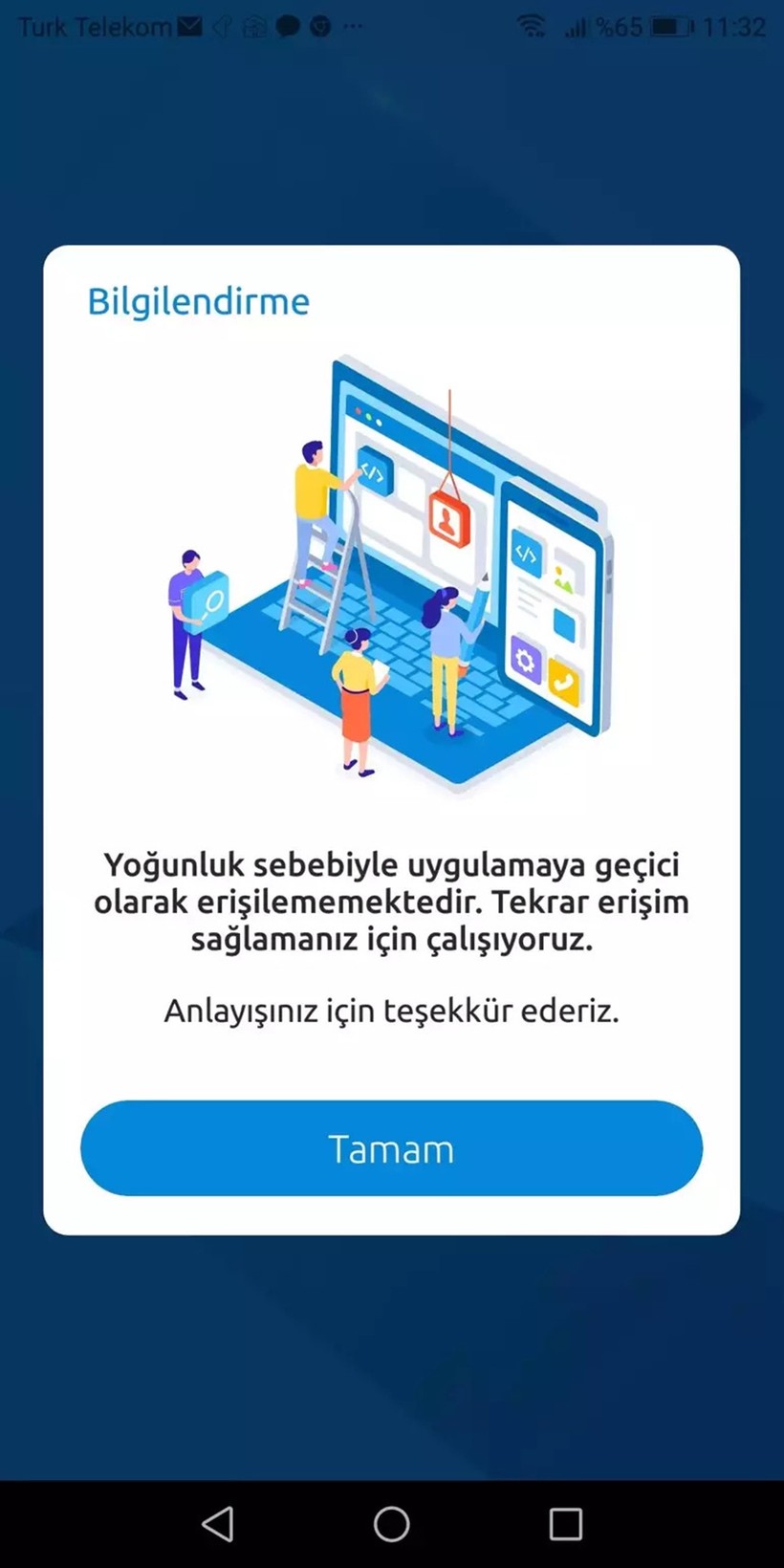 Yapı Kredi mobil uygulaması çöktü mü?