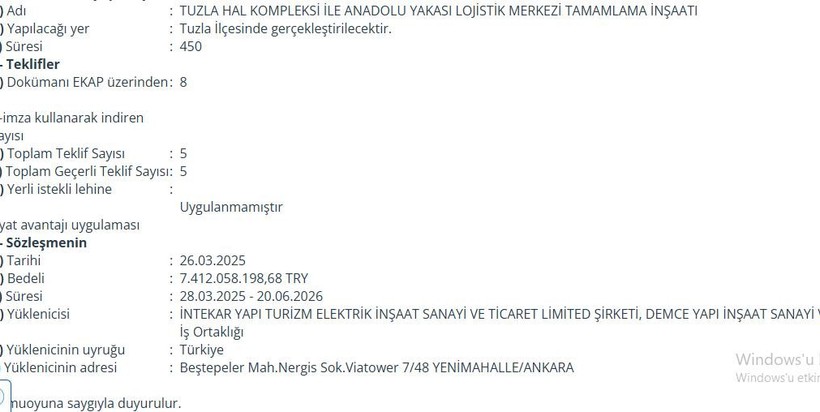 Yüzü astarından pahalı oldu! Tuzla Hal Kompleksi bakın kaça tamamlanacak? - Resim : 1