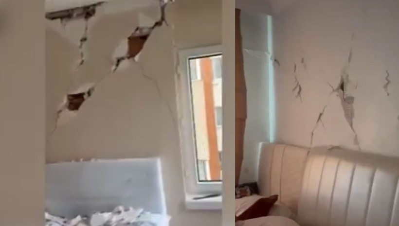 Depremde hasar alan villayı bakın nasıl satmaya çalıştılar!