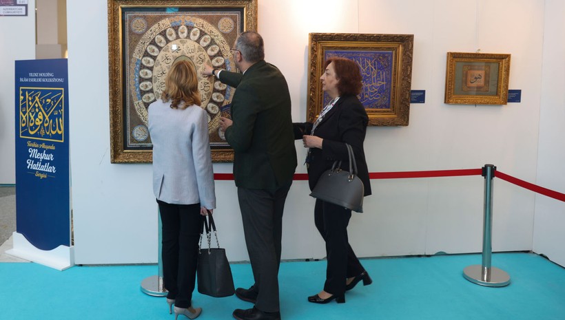 Uluslararası İslam Sanatları Fuarı Yıldız Holding’in desteğiyle ziyarete açıldı