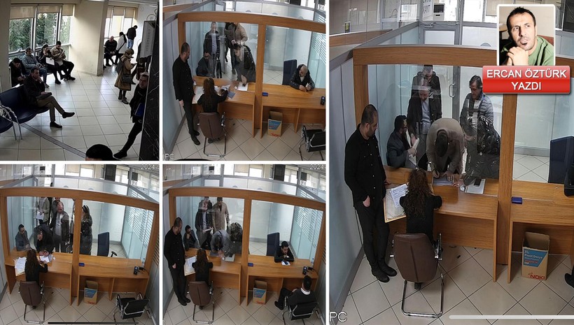 Çete kamerada! Arazi vurgununda belediye çalışanı çıktı