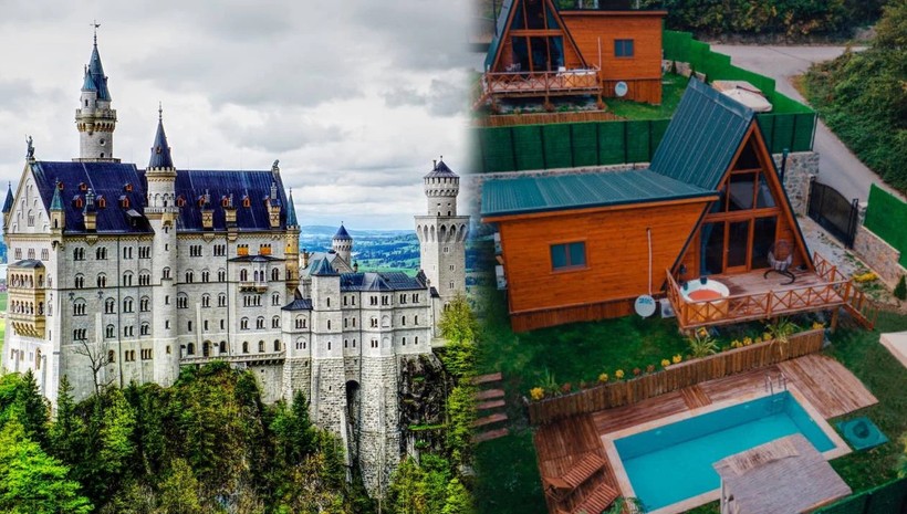 Bungalov tatili, şato tatilini ikiye katladı!
