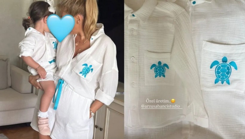 Arzu Sabancı’dan torunu için özel üretim!