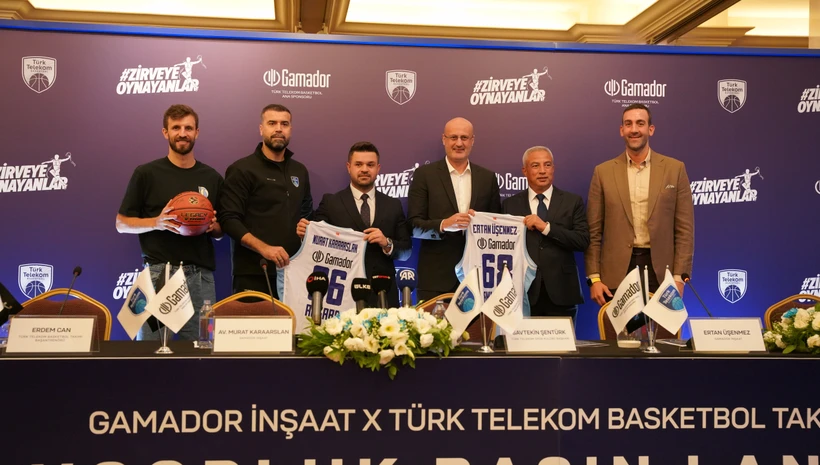 Gamador İnşaat ile Türk Telekom sporda güçlerini birleştirdi