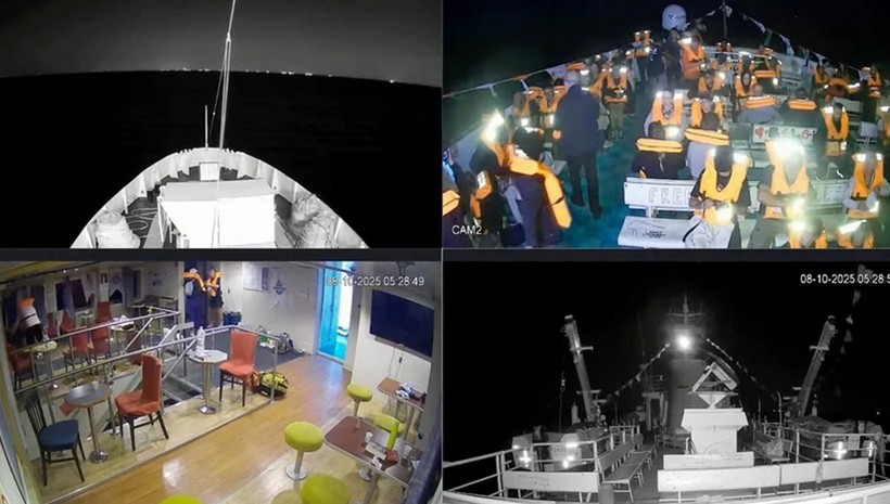 İsrail, Özgürlük Filosu Koalisyonu'ndaki gemilere saldırdı! Gemide ateş açıldı