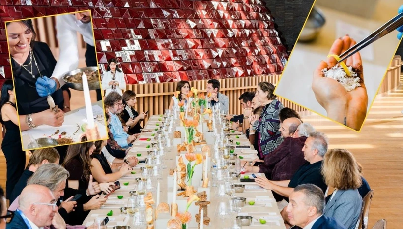 Sosyetede yeni açılım: Yemeği elleriyle yediler