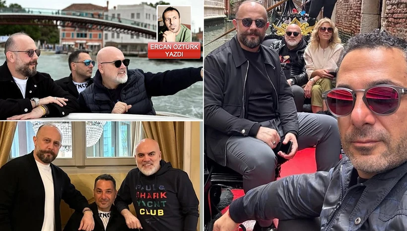 Paralar İBB'den tatil Murat Kapki'den… Dostlarını İtalya turuna çıkarmış!