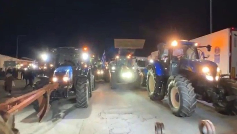 Yunanistan'daki eylem Türkiye sınırını kilitledi!