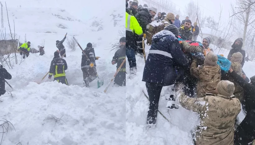 Van'da çığ düştü! Gülnaz Bitik hayatını kaybetti