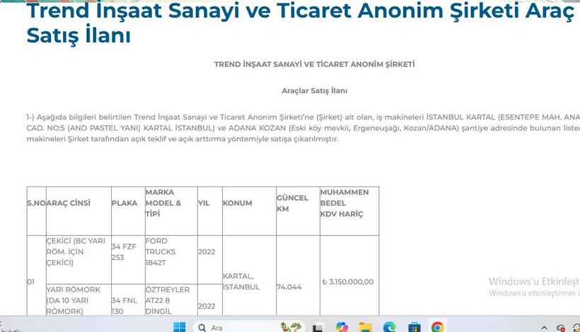 TMSF satışlara hız verdi! Ali Nuhoğlu'nun araçları, Hamza Kork'un kafesi satışta… - Resim : 5
