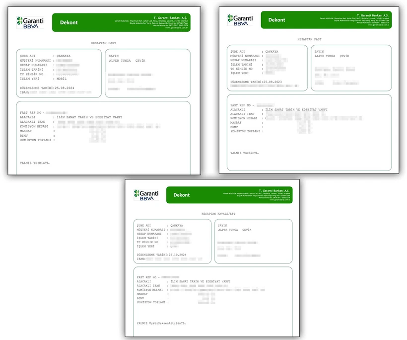 Bu dekontlar ne hocam? Rektör eşinin vakfı maaşa bağlanmış! - Resim : 4