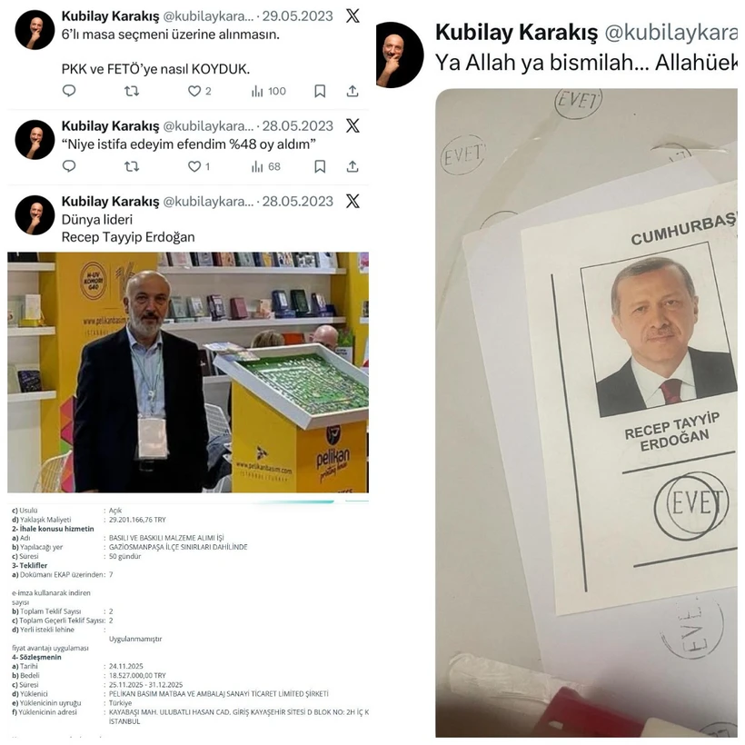 Altılı masaya küfür etti ihaleyi kaptı! GOP'un baskı ihalesi o isme gitti - Resim : 1