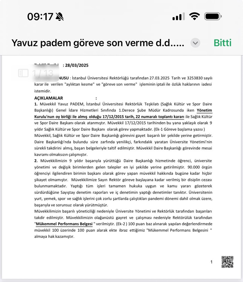 İstanbul Üniversitesi’nde FETÖ hesaplaşması mı? İki Daire Başkanı da gitti! - Resim : 4