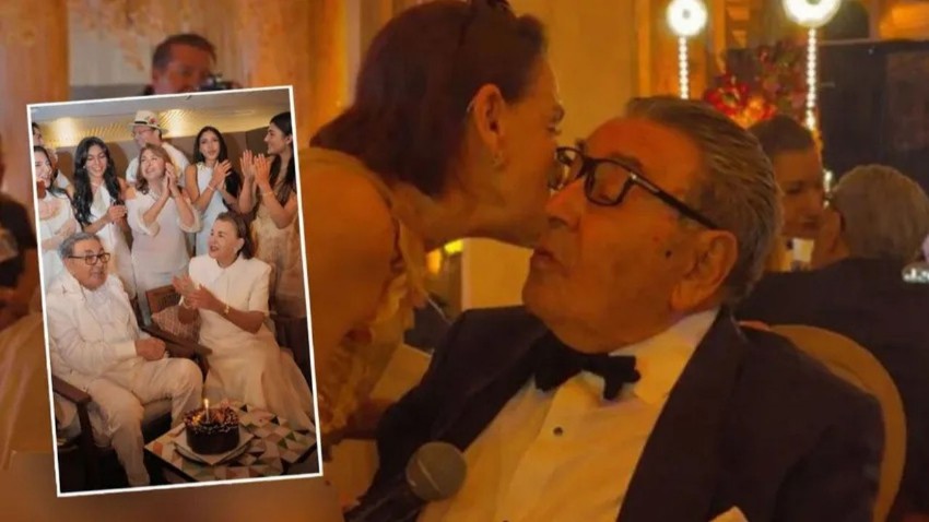 Aydın Doğan 90. yaşını ailesiyle Cannes’da kutladı