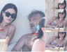 Oktay Kaynarca, genç güzelle yakalandı!
